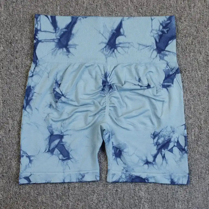 SHORT YOGA SEAMLESS TIE DYE - 24 Modelos