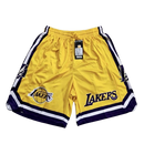 Calção Los Angeles Lakers Pro - Amarelo
