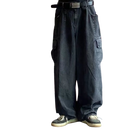 Calça Jeans Baggy Hip Hop Preto