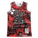 Regata NBA Chicago Bulls 91 Rodman Edição Limitada