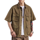 Work Shirt Santunk Castanho American