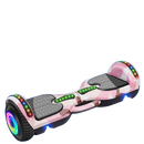 Hoverboard HBD65S Cammuflado Rosa 6.5" Motor Brushless Led