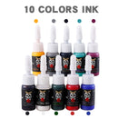 Tinta Skull Mixing Ink Natural 10 Unidades - SUPER PROMOÇÃO DE ATACADO