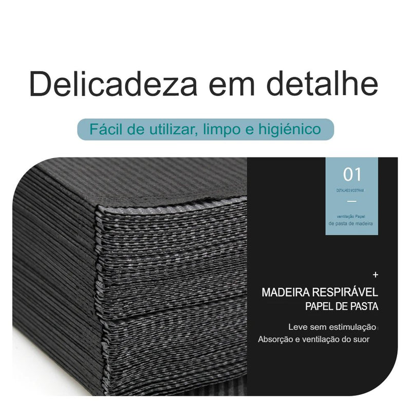PAPEL TOALHA DE TATUAGEM JOANSPRING ABSORVENTE DESCARTÁVEL - 100 Unidades