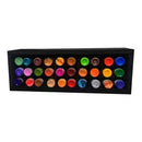 Suporte Expositor De Tintas 30 Tubos Com Furos Para Fixação Na Parede