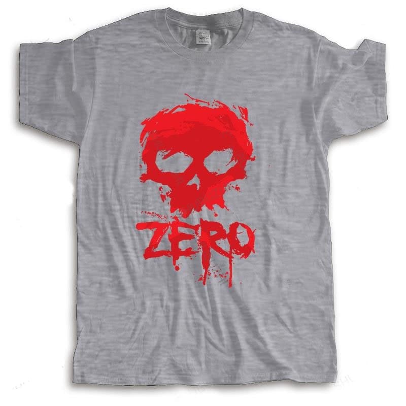 CAMISETA ZERO SKULL VINTAGE Azul/Preto/Cinza/Branco