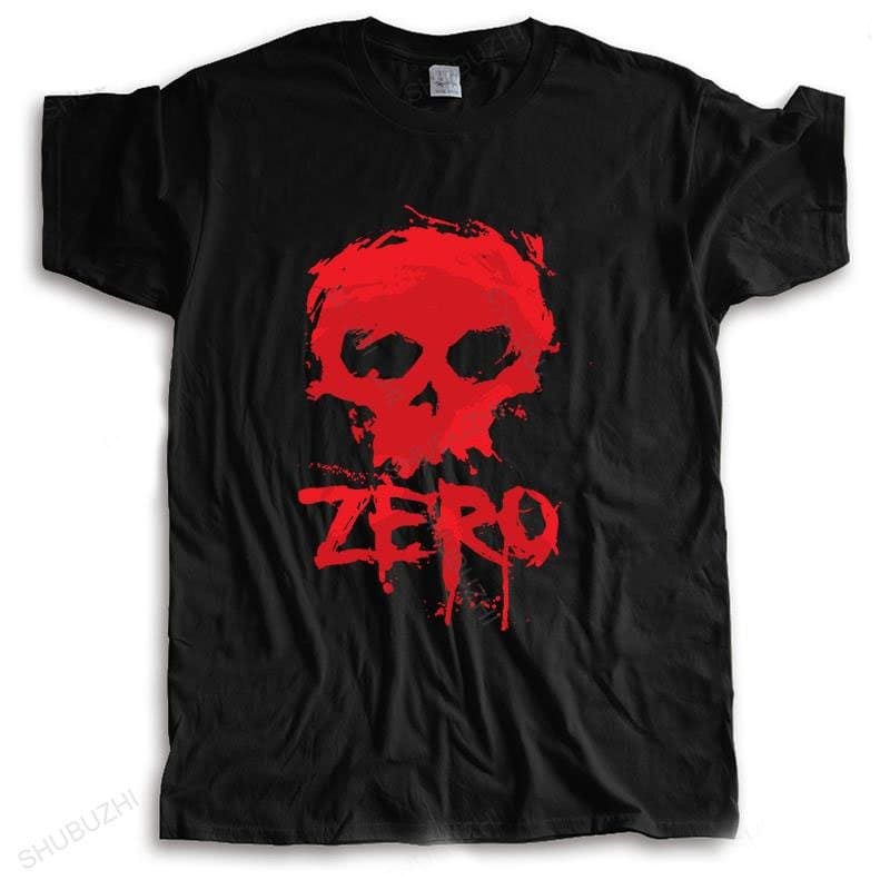 CAMISETA ZERO SKULL VINTAGE Azul/Preto/Cinza/Branco