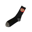 Meias Santa Cruz Skate Preto Cinza