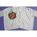 CAMISETA SANTA CRUZ BABY MONSTER COMIC Azul/Amarelo/Branco