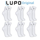 KIT MEIAS LUPO ORIGINAL C/ 6 PARES CANO MÉDIO