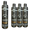 Kit 4 Shampoo Escurecedor Dom Pelo Nova formula 250ml 3 em 1