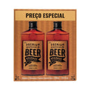Kit 2 Shampoo Premium Special Beer 220ml QOD Barber