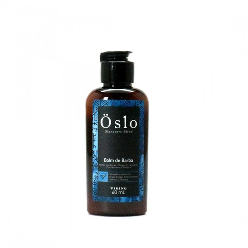 Kit OSLO Viagem Shampoo + Balm + Óleo de Barba Viking - Pé na Estrada