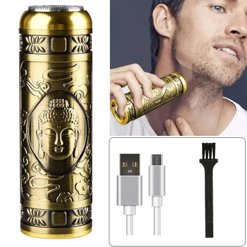 Mini Barbeador Portátil USB Buda