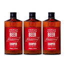 Shampoo Budweiser Premium Especial 220 ml - Kit 3 unidades