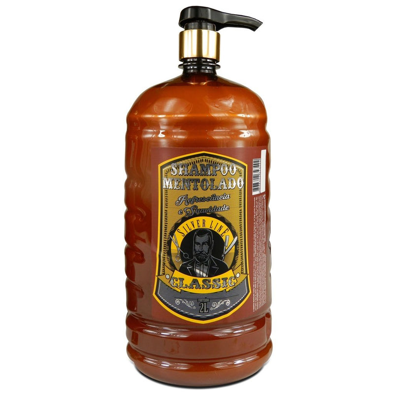 Shampoo Mentolado Silver Line Classic 2 Litros