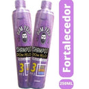 Kit Shampoo Minoxidil Dom Pelo 3 em 1 250ml - Cresce, Fortalece e Hidrata