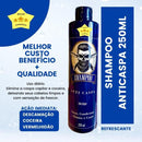 Kit 5x Shampoo Anticaspa 250ml D'Lust Refrescante