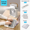 Refrigerador De Ar Ventilador Umidificador Portátil C/ Led