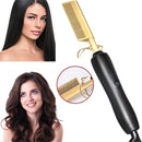 Prancha de Cabelo Portátil: Alisamento e Cachos com Tecnologia Cerâmica