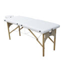 Mesa Maleta Ibiza com Altura Fixa Madeira Pinus Branco