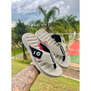 Chinelo Cartago Alabama Bege/Preto