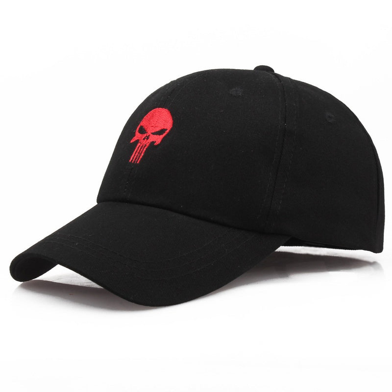 Boné Baseball GYM Punisher - Preto/Branco