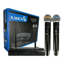 Microfone Sem Fio Lyco UH02MM Display Bastão Frequência Fixa