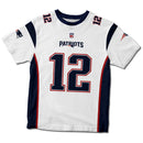 Camisa New England Patriots - Tom Brady 12 - Branca