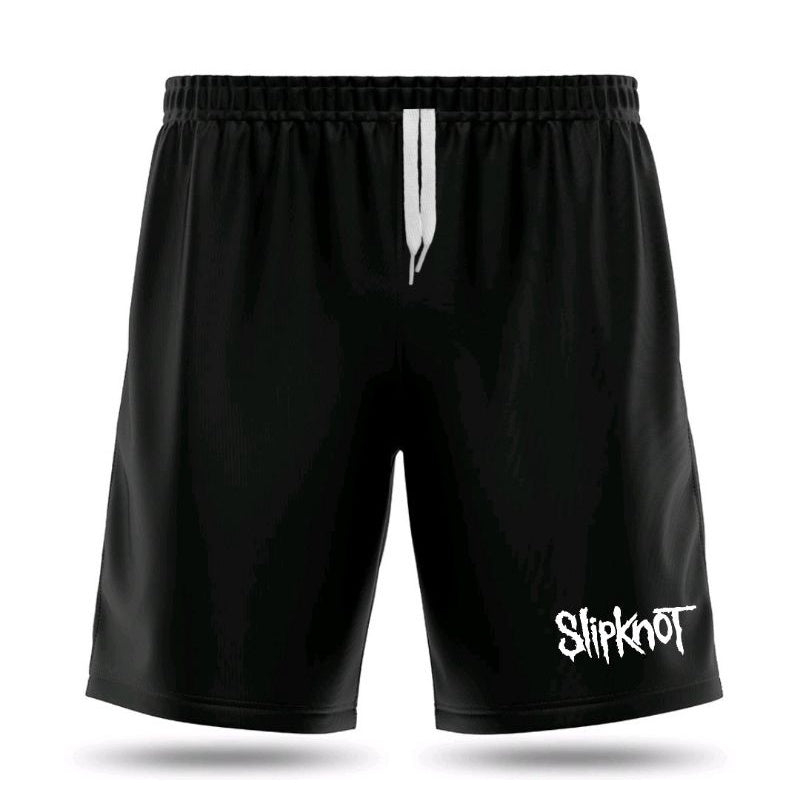 Bermuda Dry Fit Slipknot - Preto