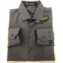 Camisa Social Luands Manga Longa Chumbo - Até o G2