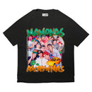 Camiseta Bootleg CO. Mamonas Assasinas Brasília - Preto