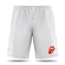 Bermuda Dry Fit Rolling Stones - Branco