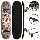 Skate Completo Unic Skateboard Caveira