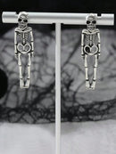 Par de Brincos Caveira Punk