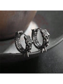 Par de Brincos Caveira Ponta