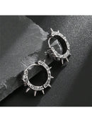 Par de Brincos Caveira Ponta