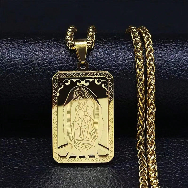 Cólar Maria Nossa Senhora - Dourado