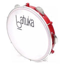 Pandeiro Luen 10 Pele Leitosa Batuka Vermelho