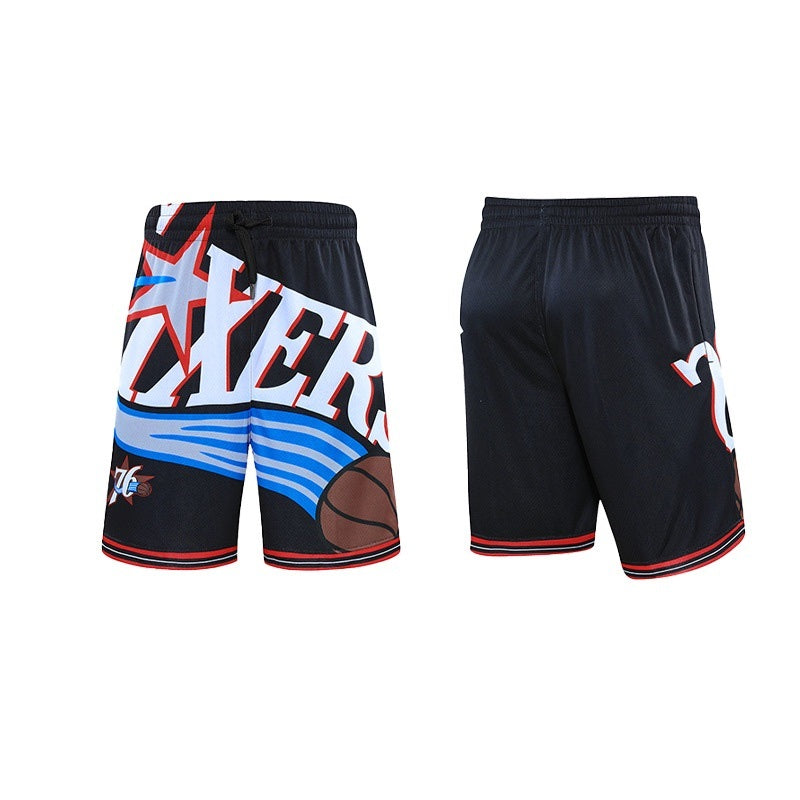 Calção Retrô Philadelphia 76ers NBA