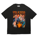 Camiseta Bootleg CO. Travis Scott Rapper Sicko Mode - Preto