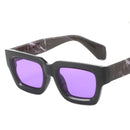 Óculos ALIBU El Malus Vintage Preto Roxo