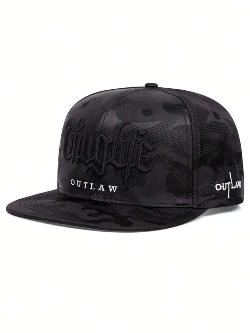 Snapback OUTLAW Thug Life Preto