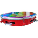 Pandeiro Vip Lgbtqia+ 10 Polegadas Pele Holografica