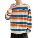 Camisa Moletom Nike Peaec Laranja Manga Longa