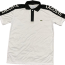 Camisa Polo Lacoste Dry Fit Branco