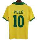 Camisa Seleção Brasileira 1957 - Pelé 10 Uniforme 1