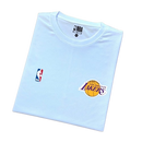 Camiseta NBA Dry Fit Los Angeles Lakers Branco