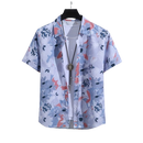 Camisa Haibi Graffiti C72 Cinza claro
