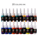 Tinta Skull Mixing Ink Natural 20 Unidades - SUPER PROMOÇÃO DE ATACADO